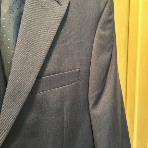 NWOT Mens Navy Blue blazer by Michael Strahan. Size 42 regular. - Picture 4 of 12